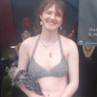 CUSTOM-MADE chainmaille bikini top