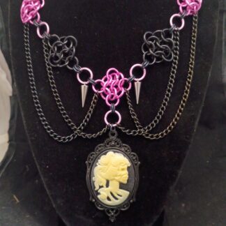 Midnight Rose Cameo
