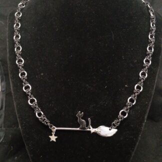 Witch’s Cat Necklace